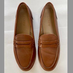J. Crew leather Ryan Penny Loafers, size 5.5